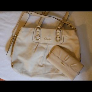 Coach Handbag and wallet set